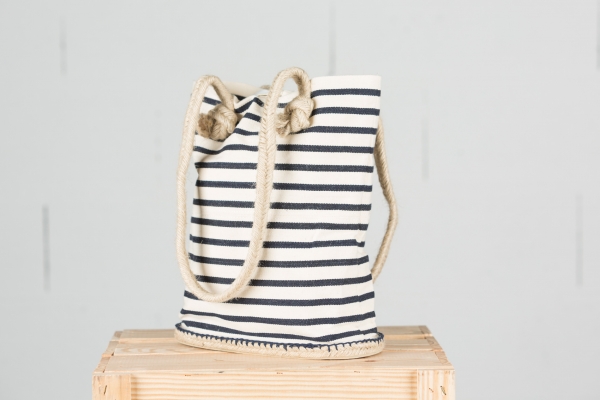 SAC FOND ESPADRILLE - MARIN