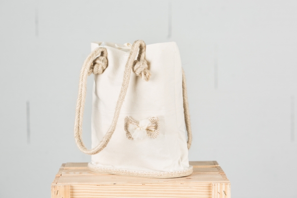 SAC FOND ESPADRILLE - ECRU